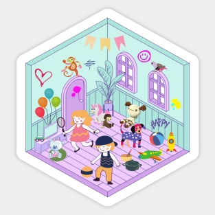 Dollhouse Sticker